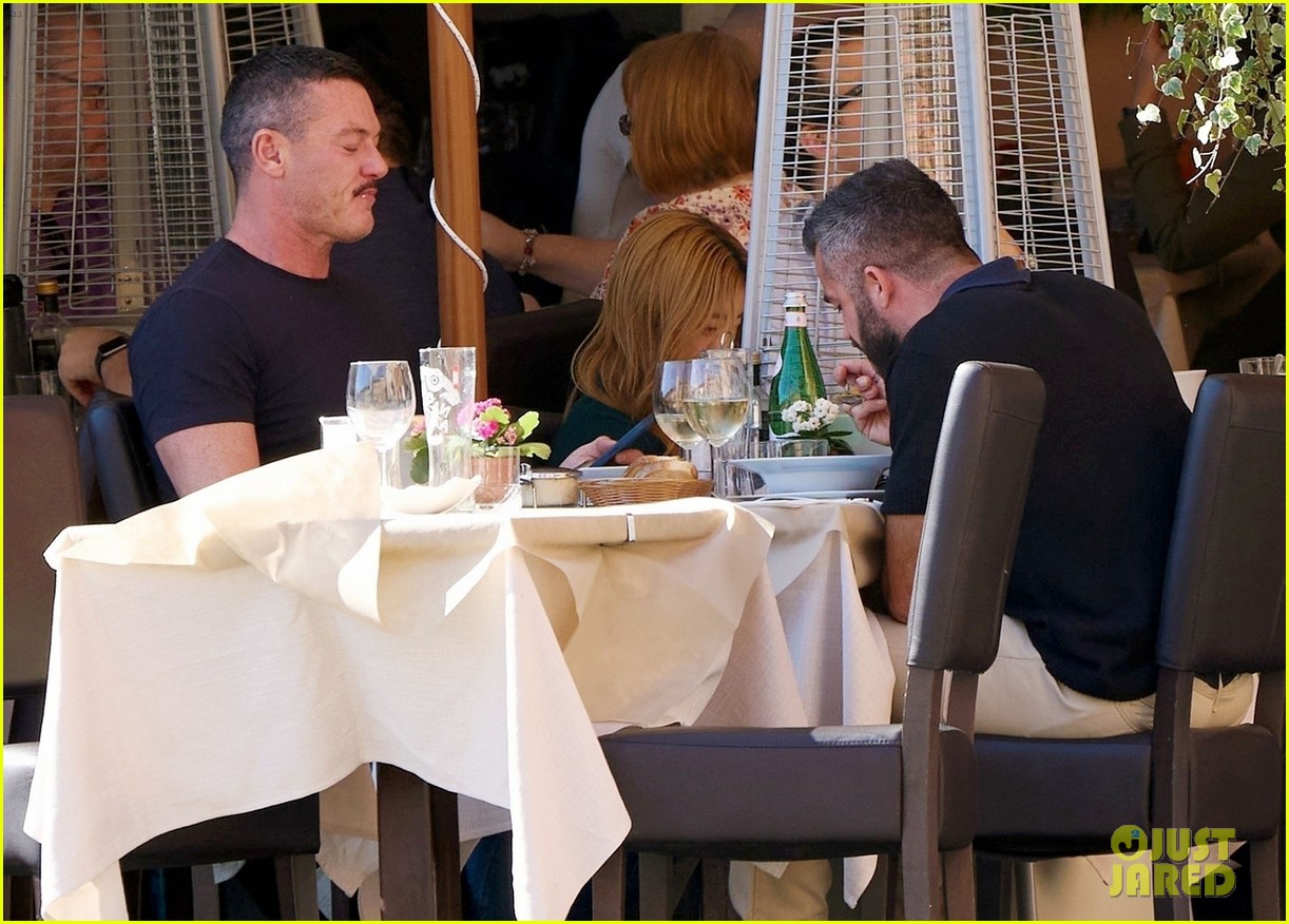 Luke Evans Spotted Sightseeing in Rome with Boyfriend Fran Tomas