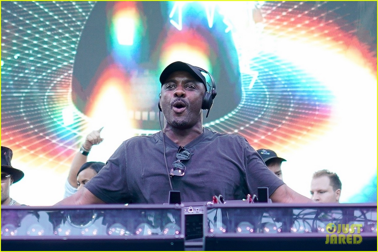 Idris Elba Hops Into the DJ Booth to Spin Some Hits During Miami Music