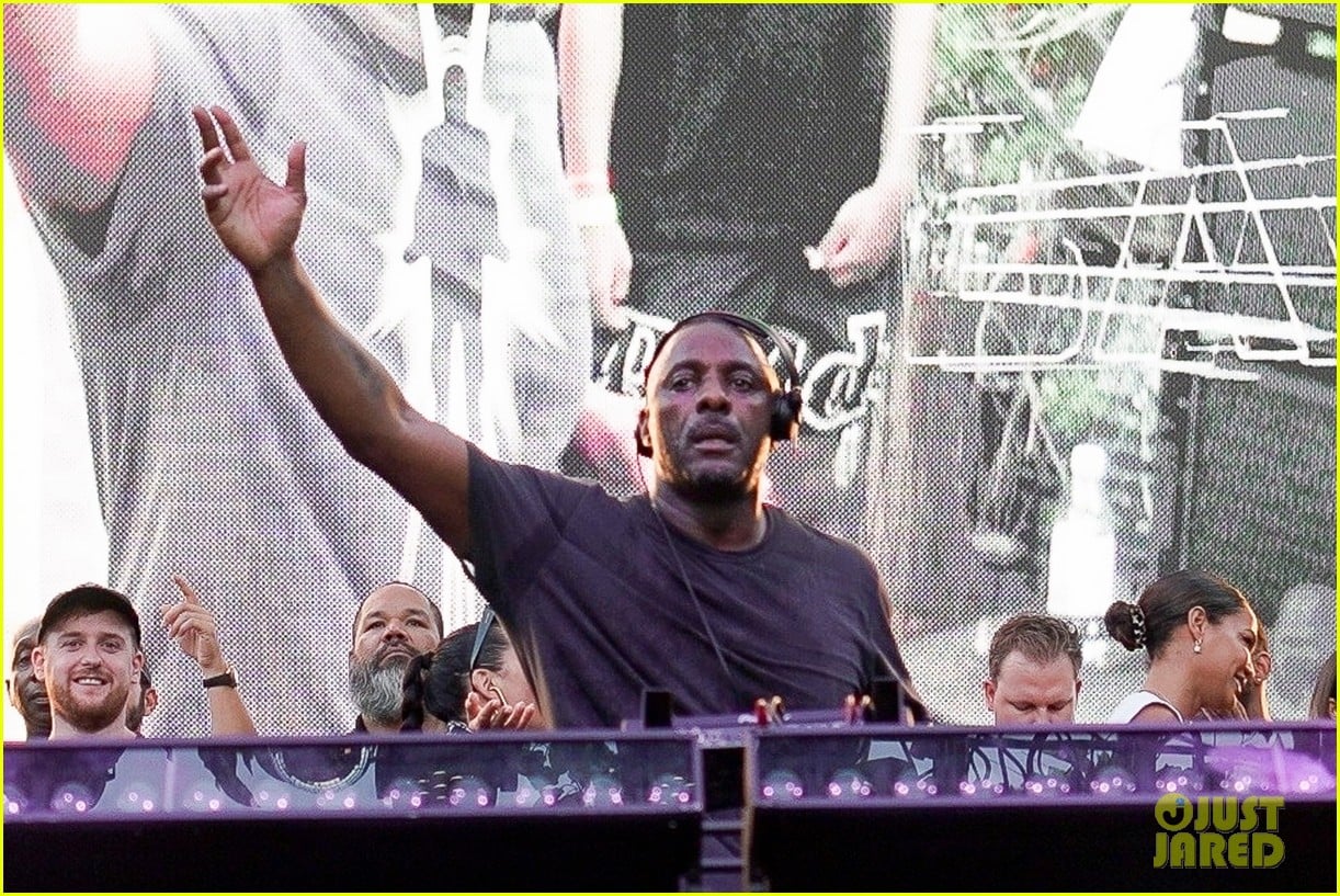 Idris Elba Hops Into the DJ Booth to Spin Some Hits During Miami Music