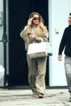 khloe kardashian full glam sweats leaving the studio 05