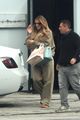 khloe kardashian full glam sweats leaving the studio 09