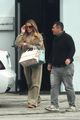 khloe kardashian full glam sweats leaving the studio 10