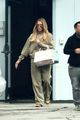 khloe kardashian full glam sweats leaving the studio 19