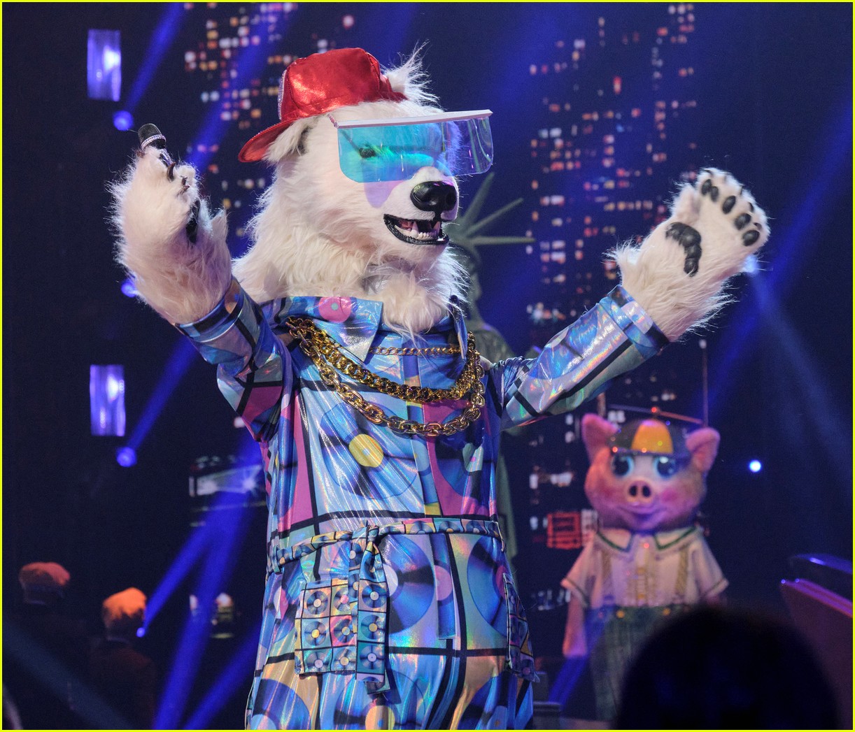 polar bear on masked singer clues 024901595