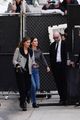 courteney cox johnny mcdaid hold hands arriving at jimmy kimmel taping 15