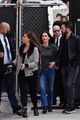 courteney cox johnny mcdaid hold hands arriving at jimmy kimmel taping 17