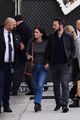 courteney cox johnny mcdaid hold hands arriving at jimmy kimmel taping 21