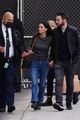 courteney cox johnny mcdaid hold hands arriving at jimmy kimmel taping 25