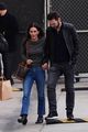 courteney cox johnny mcdaid hold hands arriving at jimmy kimmel taping 45