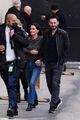 courteney cox johnny mcdaid hold hands arriving at jimmy kimmel taping 49