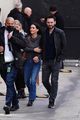 courteney cox johnny mcdaid hold hands arriving at jimmy kimmel taping 50