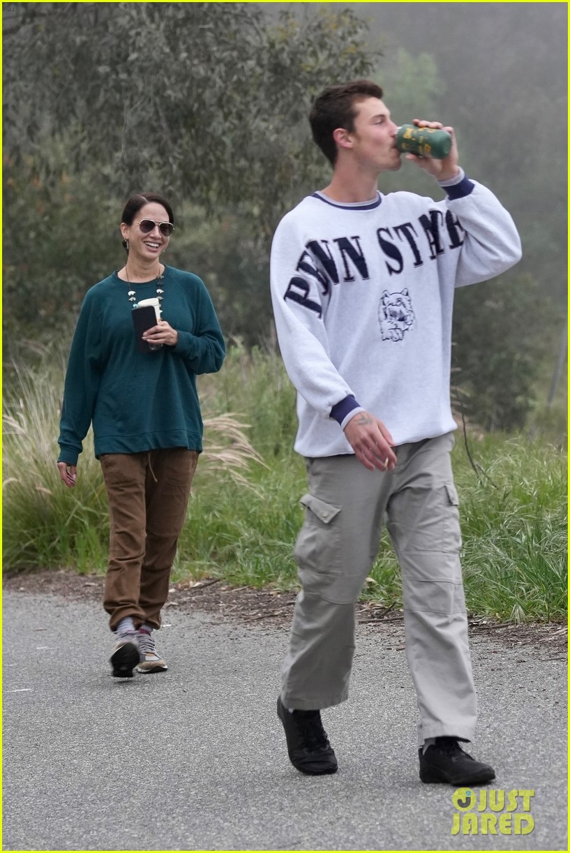 Shawn Mendes Reunites With Dr. Jocelyne Miranda For Foggy Morning Hike