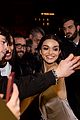 rachel zegler attends shazam fan event with co stars in rome 18