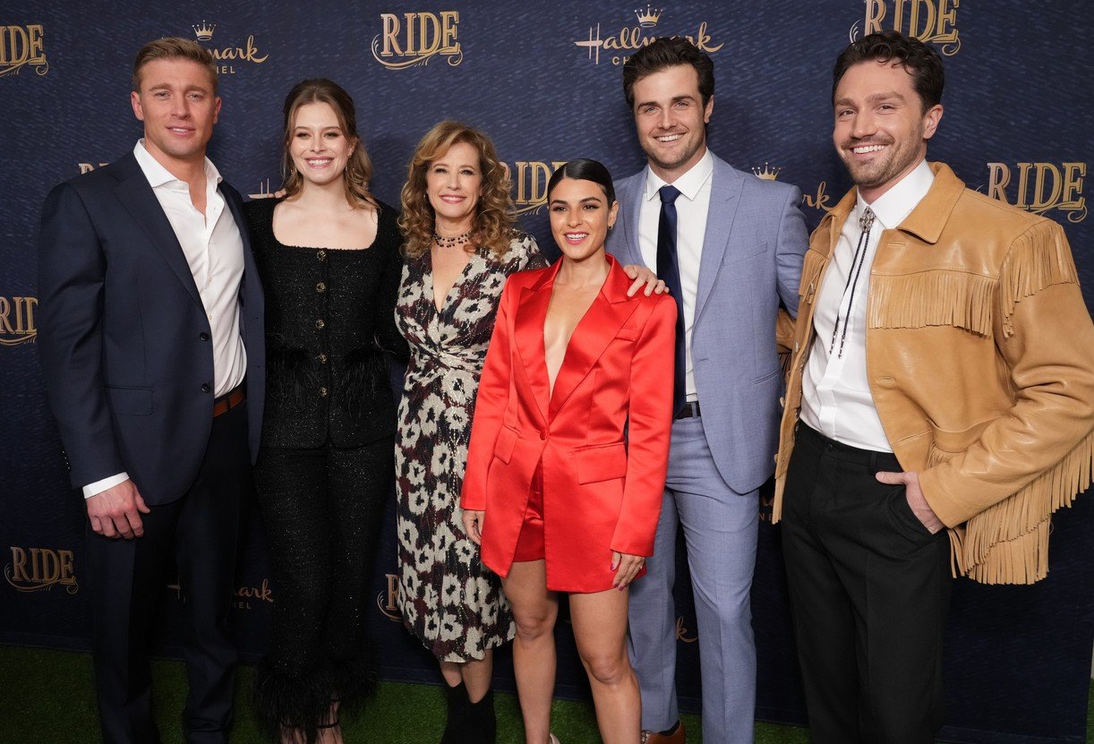 Chyler Leigh Supports Tiera Skovbye, Nancy Travis & More at Hallmark's