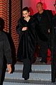 selena gomez chic black look dinner out nyc 13