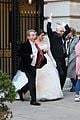 selena gomez wedding dress only murders set 12
