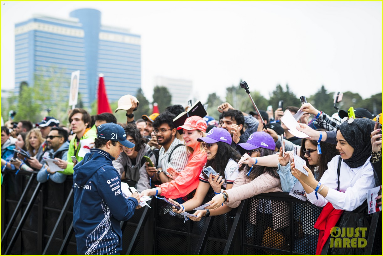 Formula One Drivers Ready For Race Weekend in Azerbaijan - Here's Who's ...