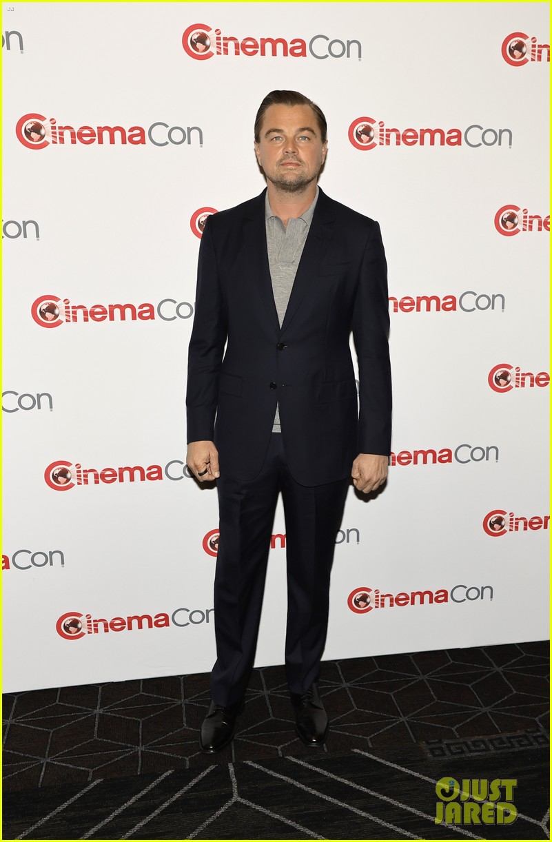 Leonardo DiCaprio Makes Surprise Appearance at CinemaCon to Support
