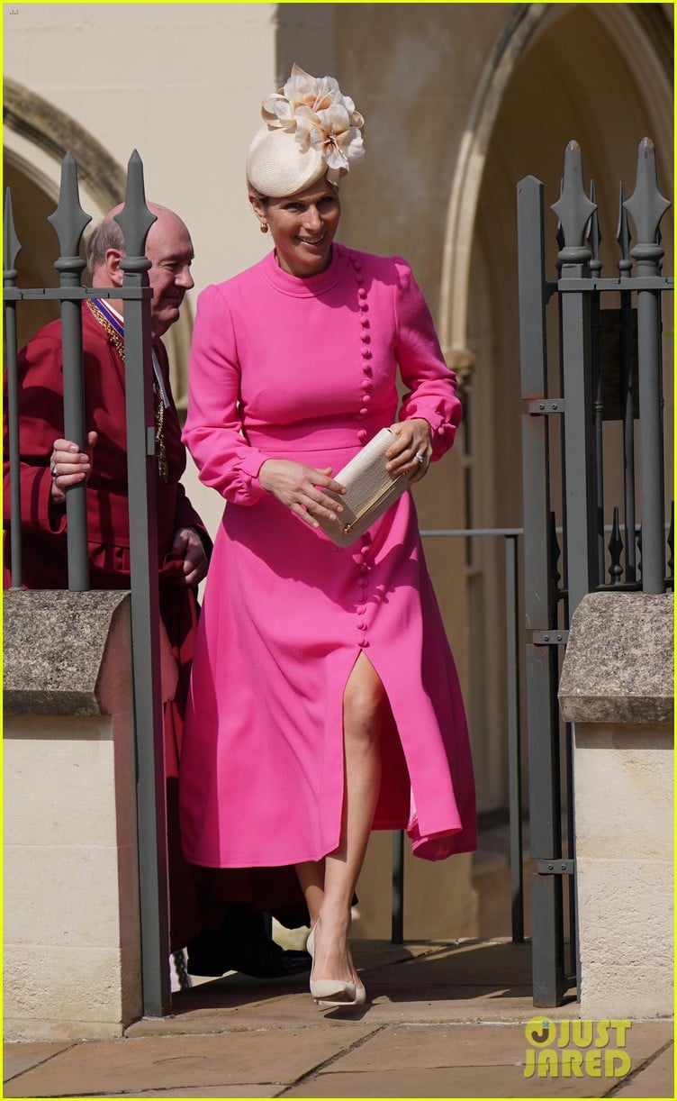 British Royal Family Attends Easter Service at Windsor Castle Guest