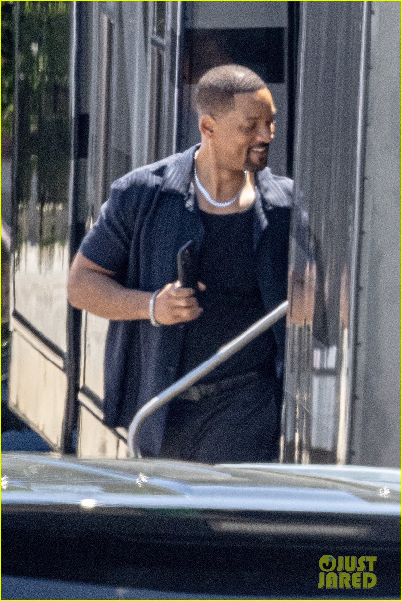 Will Smith is All Smiles on Set for 'Bad Boys 4' With Martin Lawrence