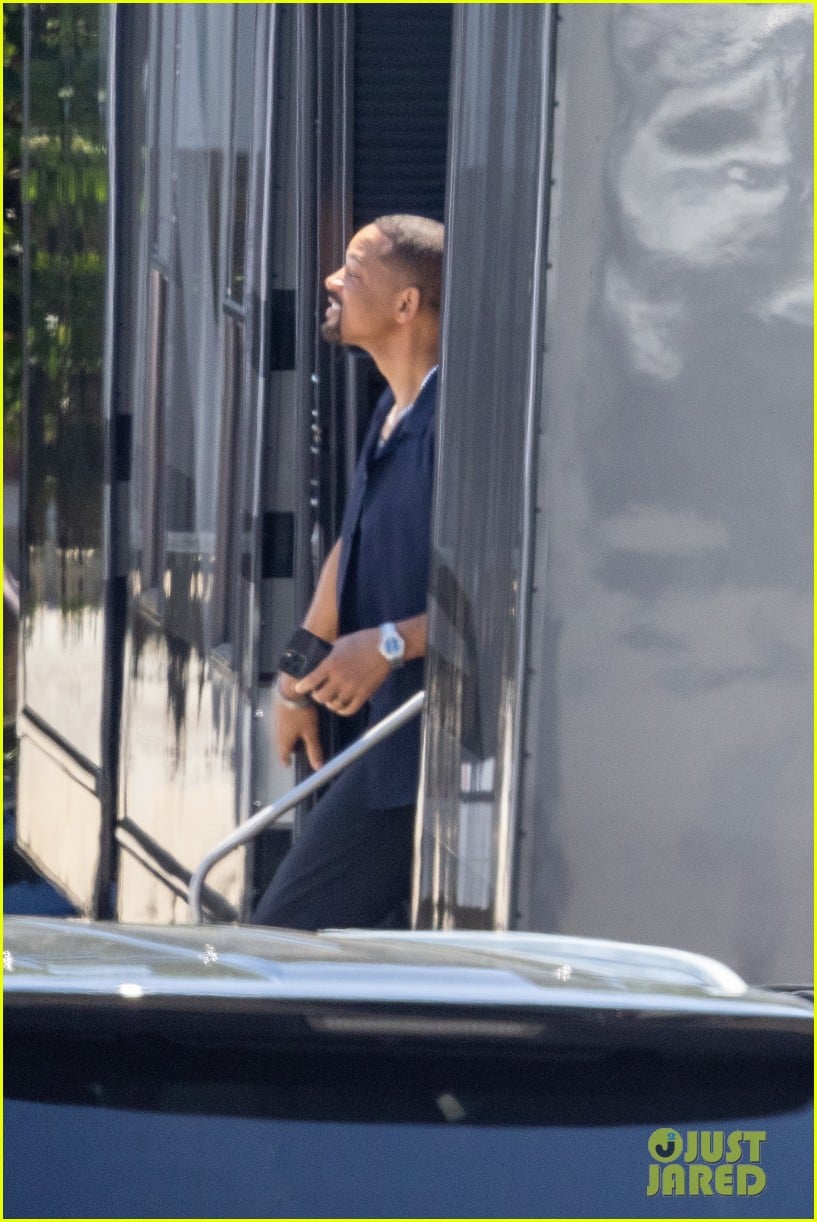 Will Smith is All Smiles on Set for 'Bad Boys 4' With Martin Lawrence