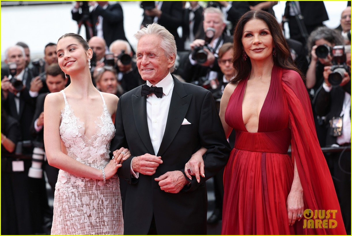 Carys Zeta Douglas Makes Glamorous Arrival at Cannes 2023 Opening