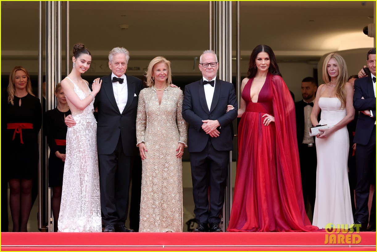 Carys Zeta Douglas Makes Glamorous Arrival at Cannes 2023 Opening