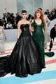 lily james black leather gown to met gala 03