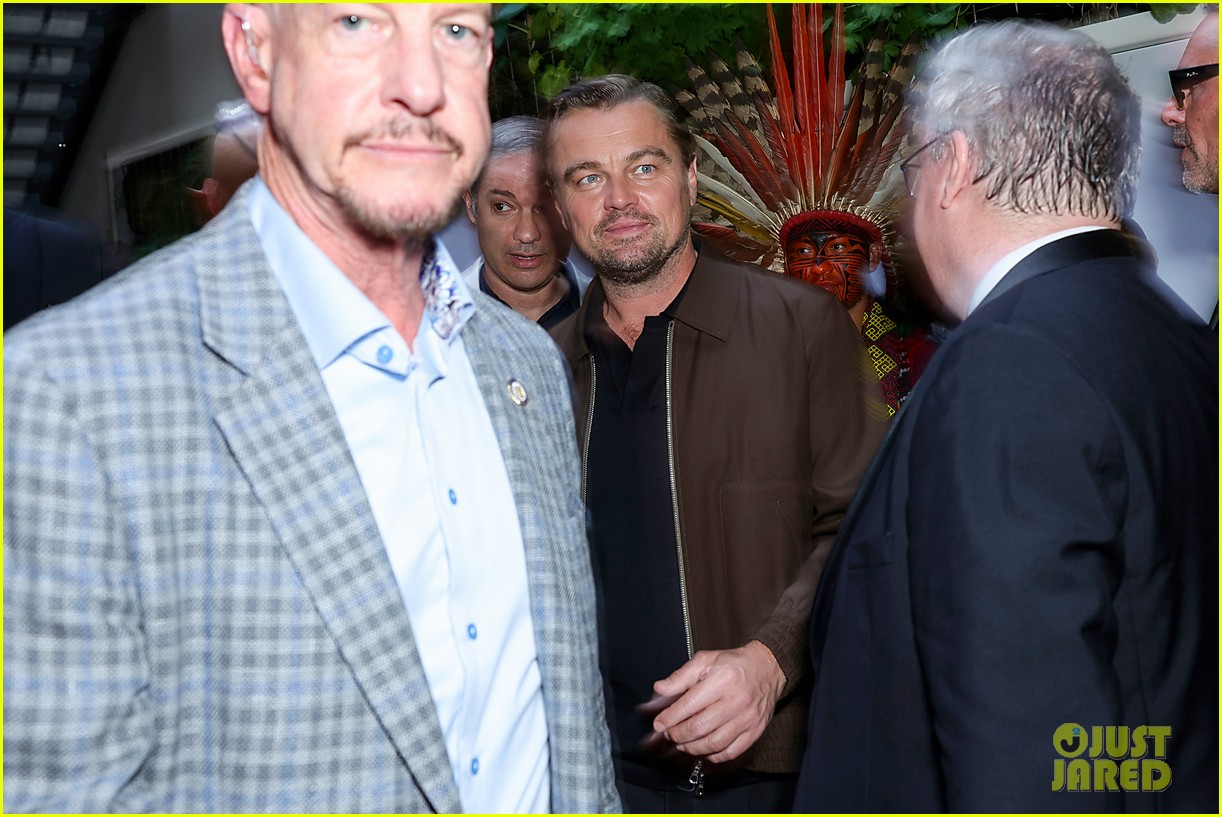Leonardo DiCaprio Joins Lily Gladstone & More CoStars at 