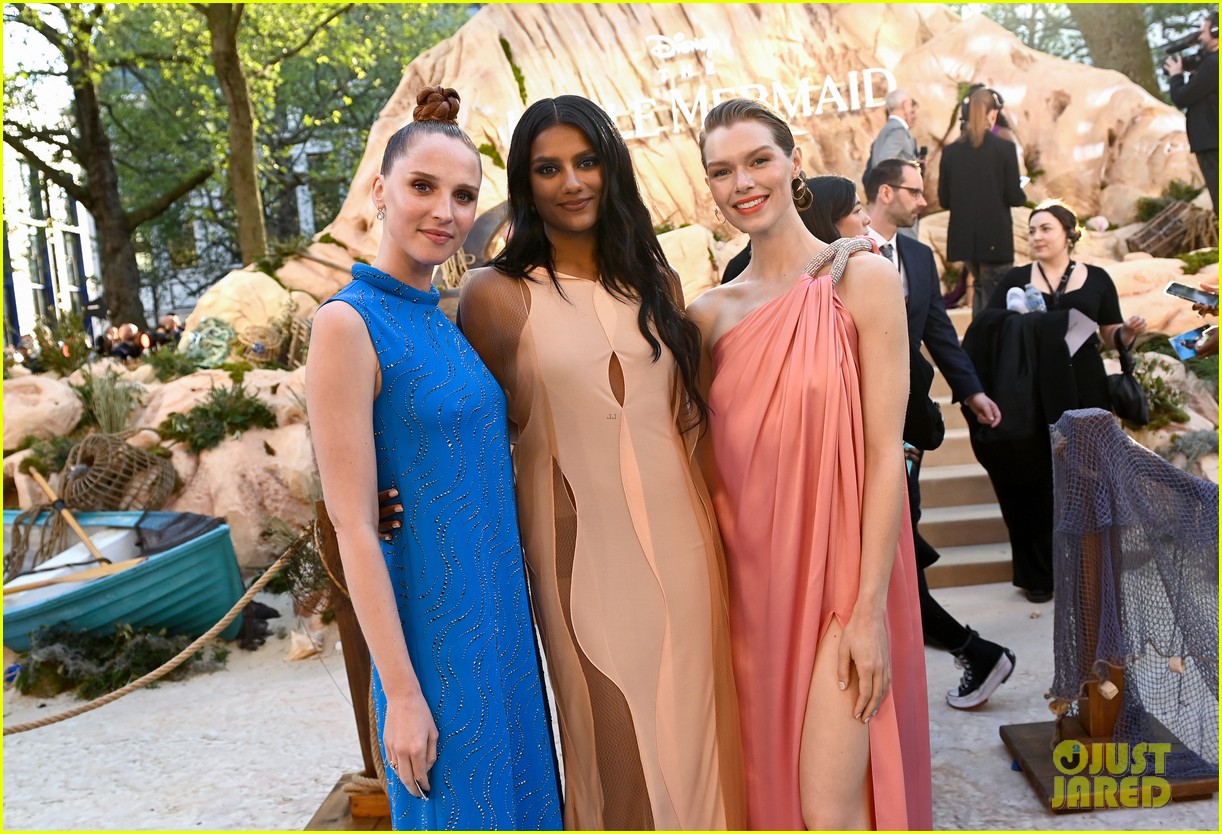 Halle Bailey Swims Over To London For 'The Little Mermaid' Premiere