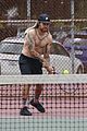 pete wentz goes shirtless tennis 40