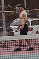 pete wentz goes shirtless tennis 41