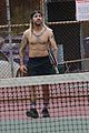 pete wentz goes shirtless tennis 42
