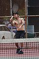 pete wentz goes shirtless tennis 44