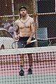 pete wentz goes shirtless tennis 52