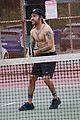 pete wentz goes shirtless tennis 54