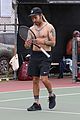 pete wentz goes shirtless tennis 62