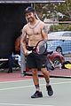 pete wentz goes shirtless tennis 64