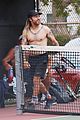 pete wentz goes shirtless tennis 67
