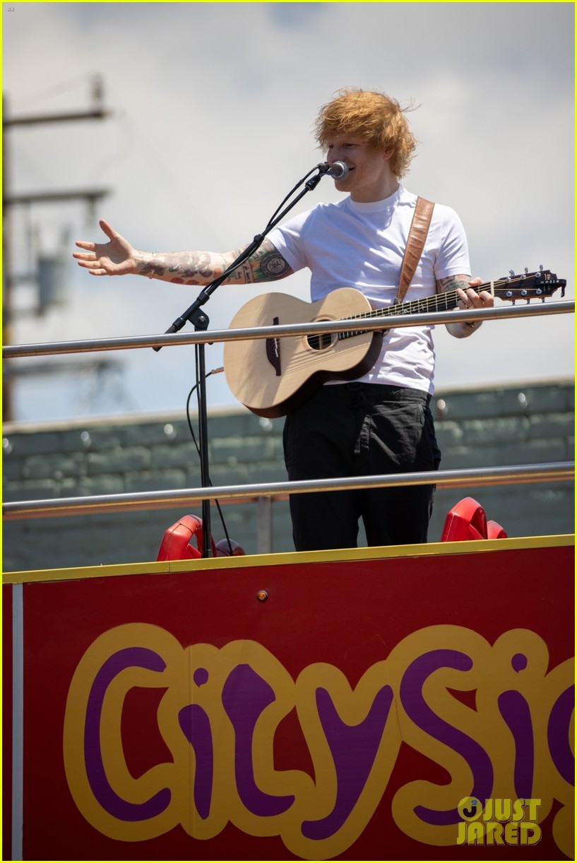 Photo: ed sheeran pop up 27 | Photo 4930786 | Just Jared: Entertainment ...