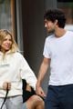 sienna miller oli green pick up pastries in nyc 12