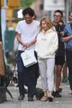 sienna miller oli green pick up pastries in nyc 15