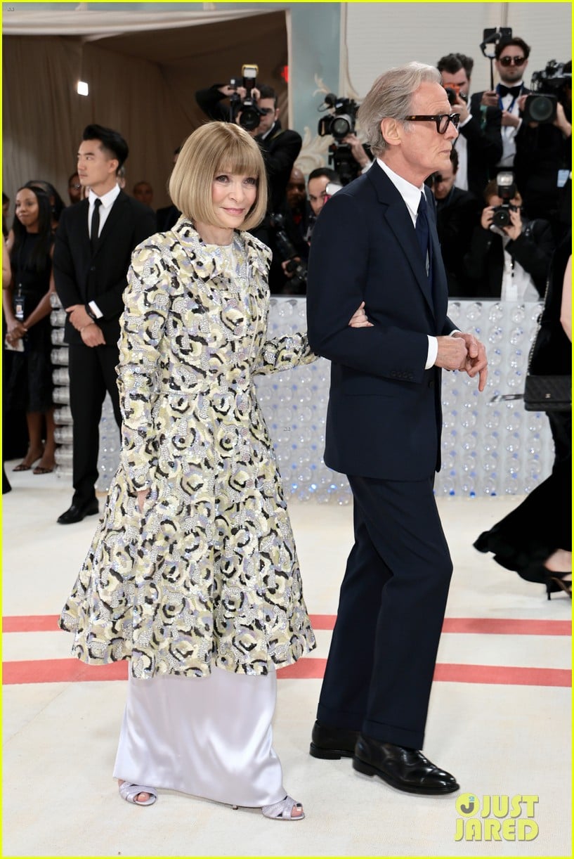 Anna Wintour & Bill Nighy Make Red Carpet Debut at Met Gala 2023 After