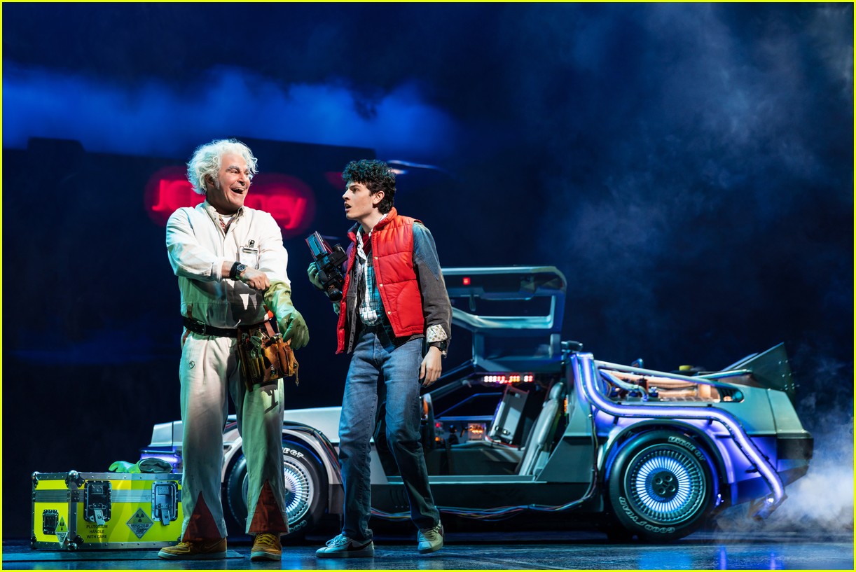 'Back to the Future' Musical Begins Tonight on Broadway, First Photos Revealed!: Photo 4951016 | Back to the Future, Broadway, Casey Likes, Roger Bart Photos - Vimarsana News