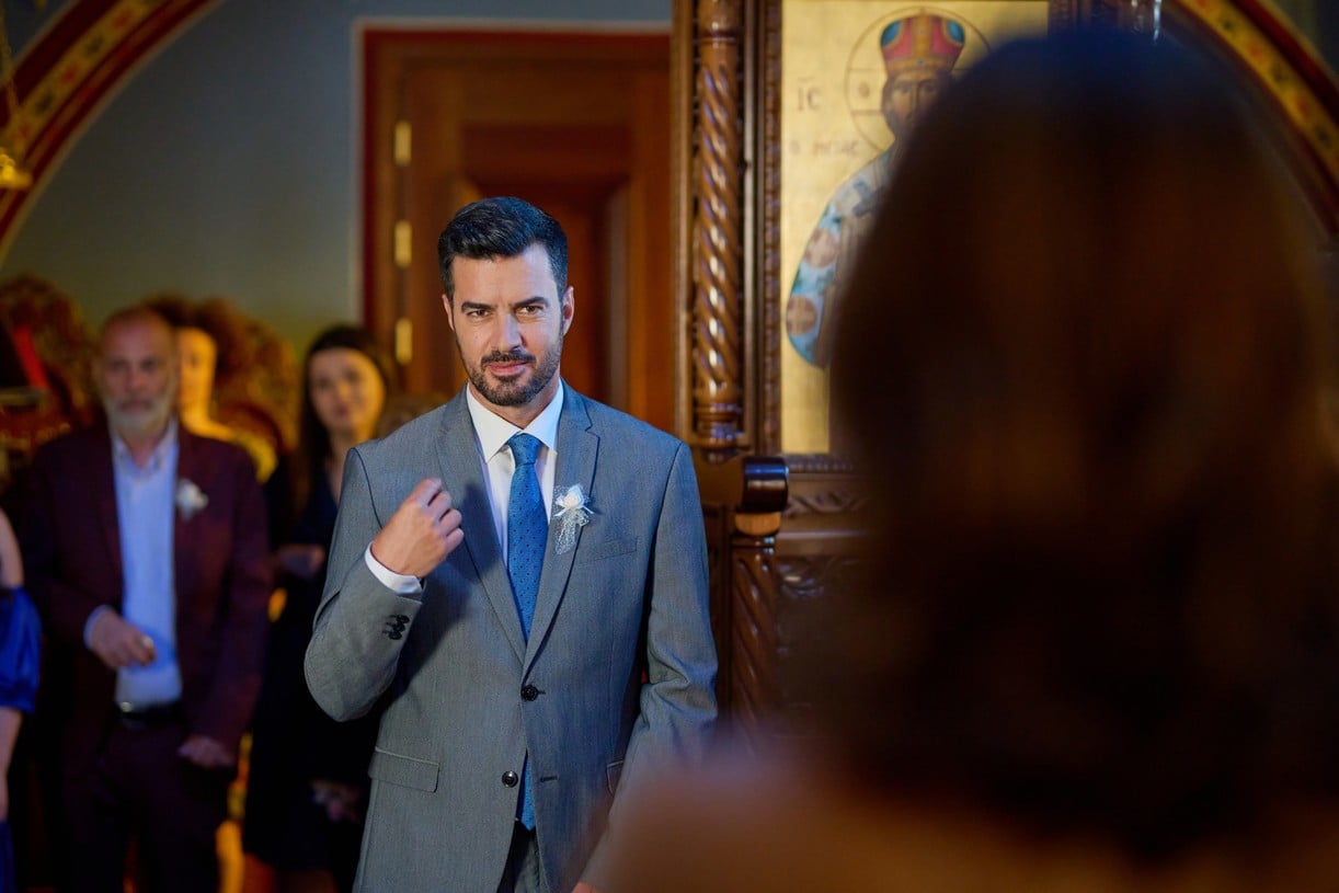 Torrey DeVitto Has A Picture Perfect Proposal in Hallmark Channel's 'Love's Greek To Me': Photo 4942795 | Hallmark Channel, Television, Torrey DeVitto, Yannis Tsimitselis Photos - Vimarsana News