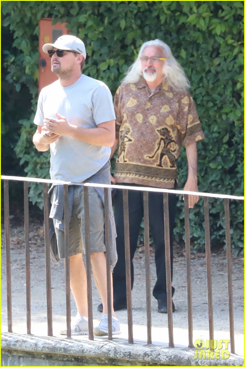Leonardo DiCaprio Ditches His Baseball Cap In A Rare Move During