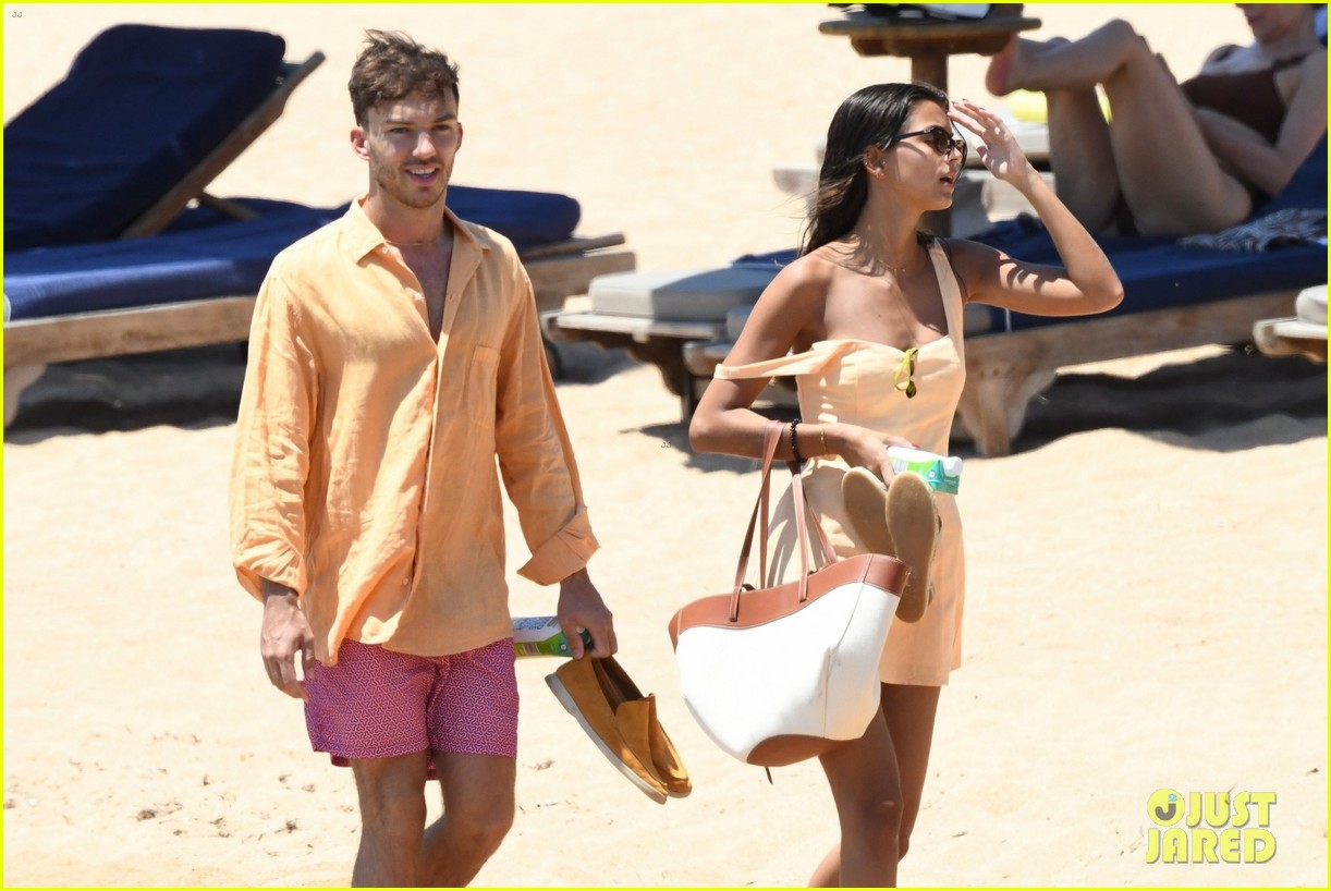 F1's Pierre Gasly & Girlfriend Kika Cerqueira Gomes Pack On The PDA