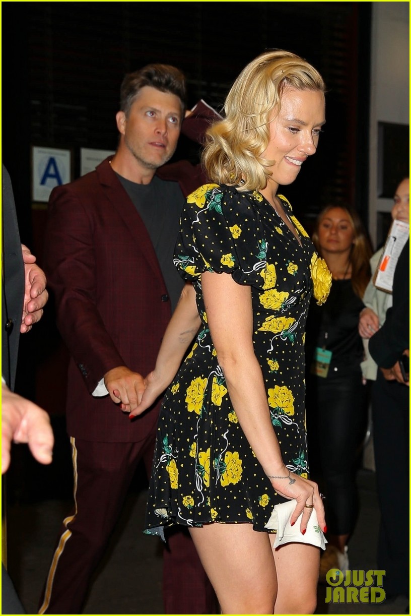 Scarlett Johansson & Colin Jost Hold Hands Leaving 'Asteroid City' Premiere  Afterparty in NYC: Photo 4944879 | Colin Jost, Scarlett Johansson Photos |  Just Jared: Entertainment News