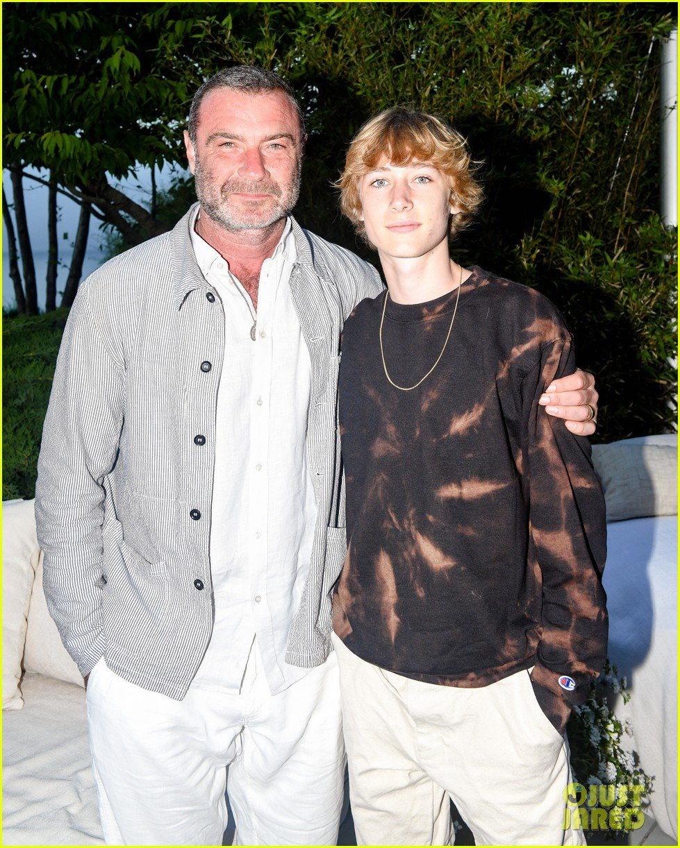 Liev Schreiber Makes Rare Appearance With Son Sasha at 'A Small Light(02)