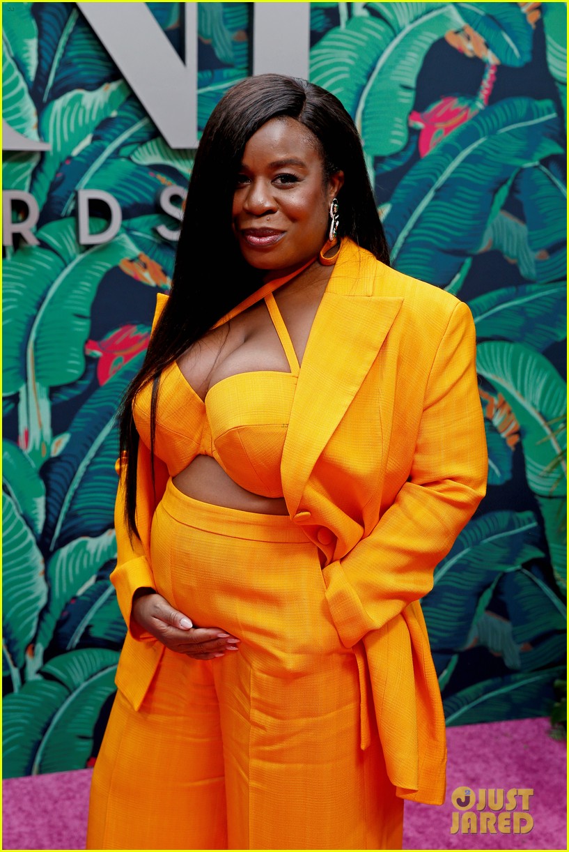Uzo Aduba Debuts Her Baby Bump, Announces Pregnancy at Tony Awards 2023: Photo 4943515 | 2023 Tony Awards, Pregnant, Robert Sweeting, Tony Awards, Uzo Aduba Photos | Just Jared: Entertainment News